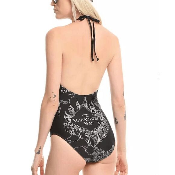 Harry Potter Marauder's Map Swimsuit - Picture 12 of 16
